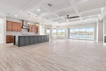 Kitchen and great room